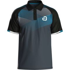 Andro Polo Avos Gris/Bleu