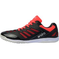 Andro Chaussures Cross Step 2 Noir/Rouge