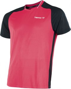 Tibhar TT-Shirt Pro Rouge/Noir