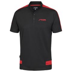 Stiga Polo Creative Noir/Rouge