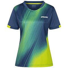 Donic Polo Fire Lady Marine/Lime