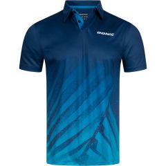 Donic Polo Flow Marine/Cyan