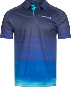 Donic Polo Force Marine/Bleu