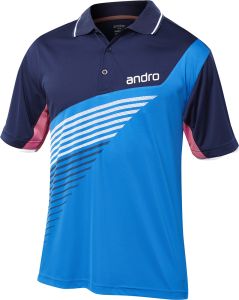 Andro Polo Harris Bleu/Bleu Foncé