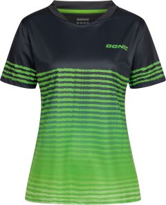 Donic Polo Libra Lady Noir/Vert Citron