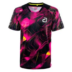 Andro Polo Nayton Noir/Neon Rose
