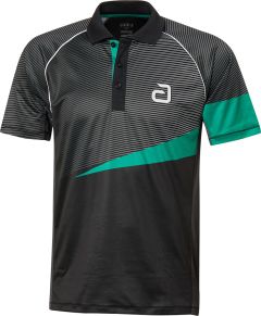 Andro Polo Tilston Noir/Vert