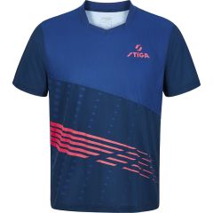 Stiga Polo Neptune Bleu Foncé/Rose