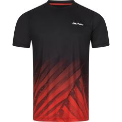 Donic T-Shirt Argon Noir/Rouge