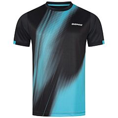 Donic T-Shirt Cream Noir/Bleu