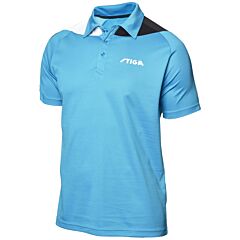 Stiga Polo Pacific Vivid Blue/Noir/Blanc