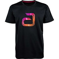 Andro T-Shirt Chingo Noir/Mauve/Orange