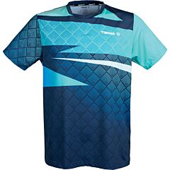Tibhar TT-Shirt Corner Bleu/Turquoise