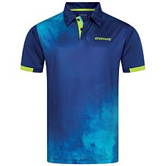 Donic Polo Lyra Marine/Vert Citron
