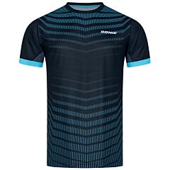 Donic T-Shirt Nexis Noir/Bleu