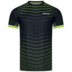Donic T-Shirt Nexis Noir/Vert Citron