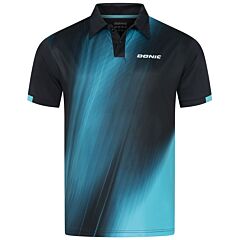 Donic Polo Fire Noir/Bleu