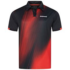 Donic Polo Fire Noir/Rouge