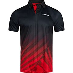 Donic Polo Flow Noir/Rouge