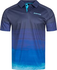 Donic Polo Force Marine/Bleu