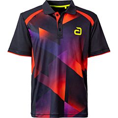 Andro Polo Lanton Noir/Rouge