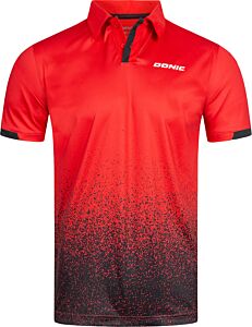 Donic Polo Splash Rouge/Noir