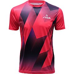 Stiga T-Shirt Pro Rose/Noir