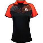 Andro Polo Avos Women 2026 Noir/Rouge