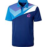Andro Polo Lavor Bleu Foncé/Bleu