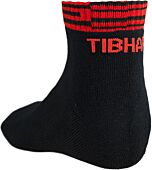 Tibhar Chaussettes Line Noir/Rouge