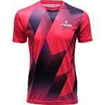 Stiga T-Shirt Pro Rose/Noir