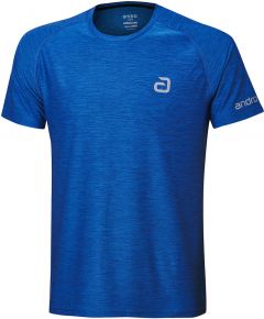 Andro T-Shirt Melange Alpha Bleu