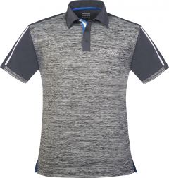 Donic Polo Melange Pro Gris Chiné/Anthracite