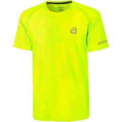 Andro T-Shirt Melange Alpha Neon Jaune
