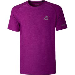 Andro T-Shirt Melange Alpha Mauve