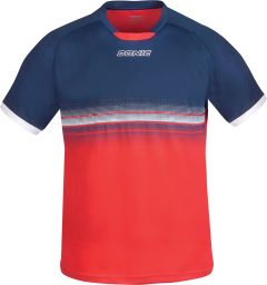Donic T-Shirt Traxion Marine/Rouge